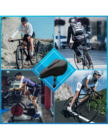 Funda de Asiento de Bicicleta APECYC con Almohadilla de Gel