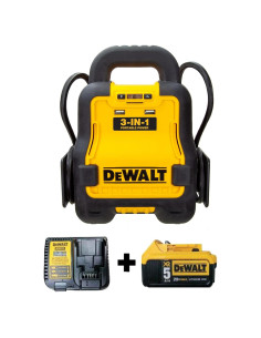 Aumentador de Batería DeWalt DXAE20VBBK con Batería 20V 5Ah