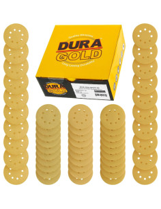 Discos de Lijado Dura-Gold Premium 5" - 50 Piezas Variadas 2