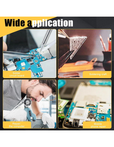 Kit de Soldador Inalámbrico Yuqutum 30W Cerámica para Batería Dewalt