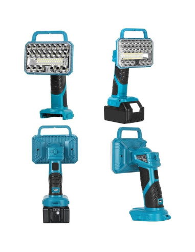 Luz de Trabajo LED 18W XideNauqsh para Batería Makita 18V