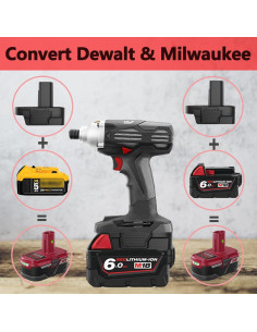 Adaptador de Batería DM18GL Echoyee para Craftsman 19.2V 2