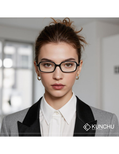 Gafas de Luz Azul para Mujer - Protección UV y Estilo Cuadrado