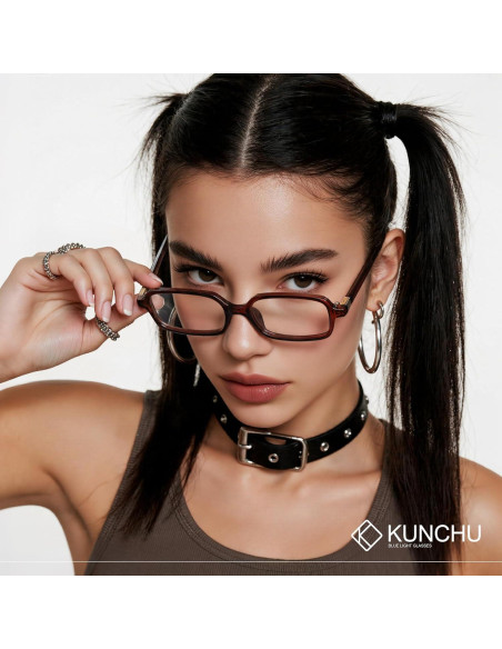 Gafas de Luz Azul para Mujer - Protección UV y Estilo Cuadrado