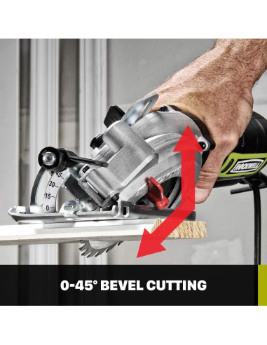 Sierra Circular Compacta Rockwell RK3441K 5" 600W 3500 RPM