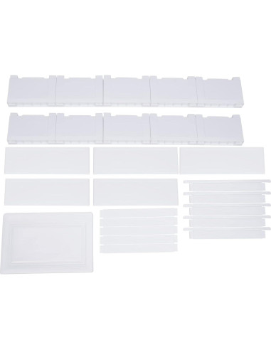 Armario Blanco ZUANYAN 5 Cajones Torre de Almacenamiento