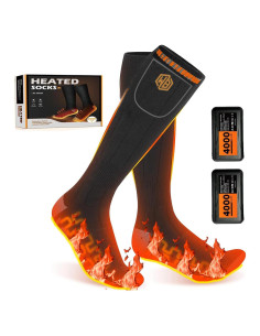 Calcetines Calentables WISSBLUE para Esquí y Senderismo