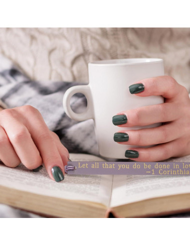 10 Marcadores de Cuero Skyygemm para Biblia - Pastel