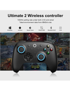 Controlador Inalámbrico 8Bitdo Ultimate 2 para Windows y Android 2
