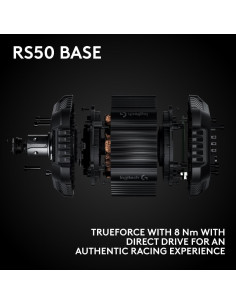 Volante de Carreras Logitech G RS50 + Adaptador para PS/PC 2