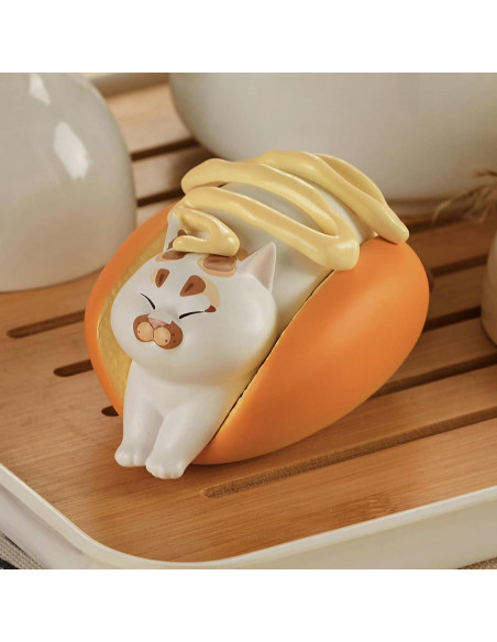 Set de 6 Figuras Coleccionables LouLou Cerdo Gato Serie-2