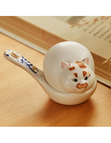 Set de 6 Figuras Coleccionables LouLou Cerdo Gato Serie-2