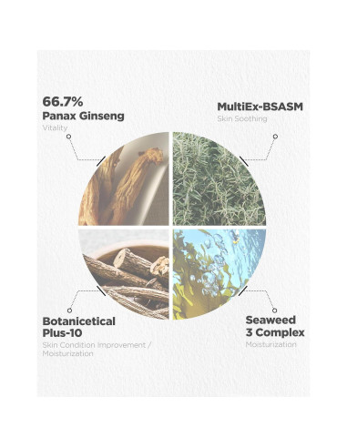 Suero Hidratante Natural Hyggee con Ginseng 30 ml - Antioxidante