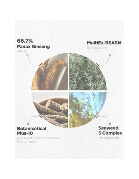 Suero Hidratante Natural Hyggee con Ginseng 30 ml - Antioxidante