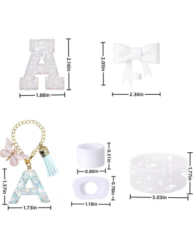 Juego de Accesorios MOTEERLLU para Taza Stanley 6 Piezas