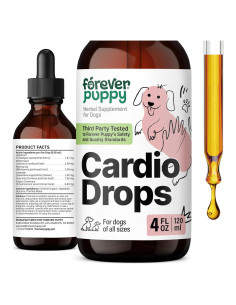 Gotas Cardio Forever Puppy 118 ml - Suplemento Salud Cardíaca