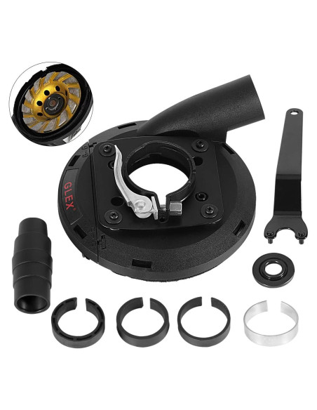 Protector de Polvo GLEX para Amoladora Angular 125mm