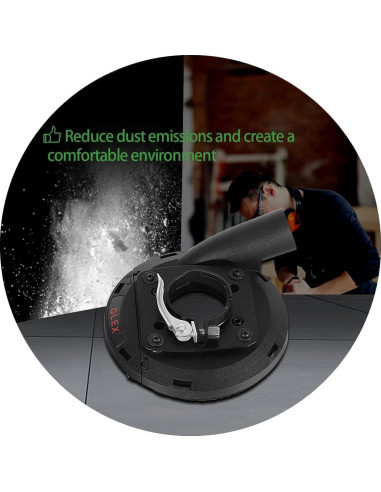 Protector de Polvo GLEX para Amoladora Angular 125mm