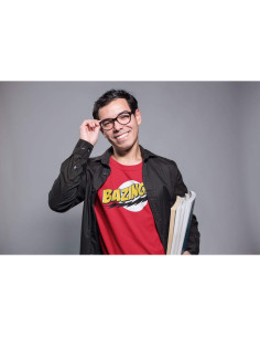 Camiseta Big Bang Theory Ripple Junction Roja para Hombre S-3XL 2