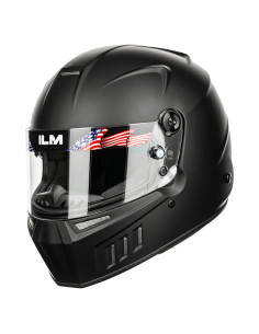Casco Integral ILM 890 SA2020 Automovilismo Fibra de Vidrio