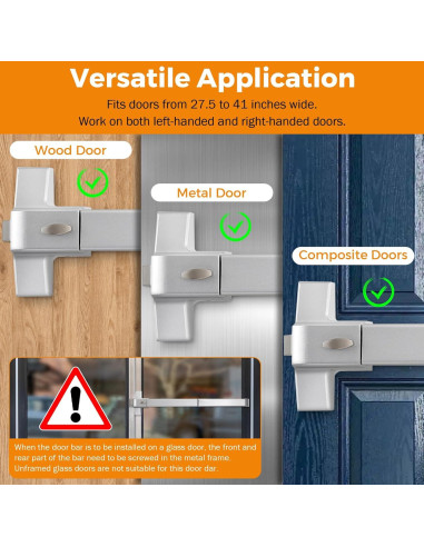 Dispositivo de Salida de Emergencia BEAMNOVA 70 cm con Cerradura