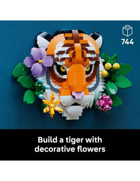 LEGO Art Tigre 31217 - Set de Construcción para Adultos 18+