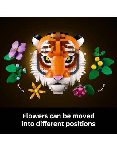 LEGO Art Tigre 31217 - Set de Construcción para Adultos 18+
