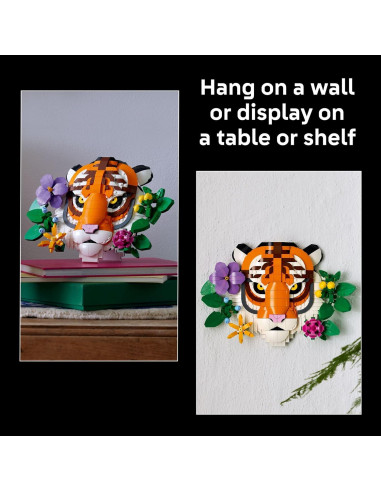 LEGO Art Tigre 31217 - Set de Construcción para Adultos 18+