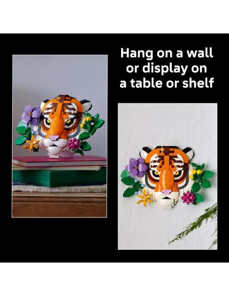 LEGO Art Tigre 31217 - Set de Construcción para Adultos 18+