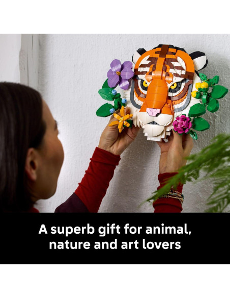 LEGO Art Tigre 31217 - Set de Construcción para Adultos 18+
