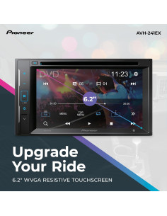 Receptor Multimedia Pioneer AVH-241EX 6.2" Bluetooth USB 2