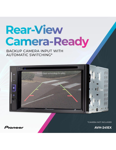 Receptor Multimedia Pioneer AVH-241EX 6.2" Bluetooth USB