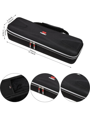 Funda Dura de Transporte FBLFOBELI para Tocadiscos Bluetooth Audio-Technica AT-SB727