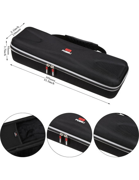 Funda Dura de Transporte FBLFOBELI para Tocadiscos Bluetooth Audio-Technica AT-SB727