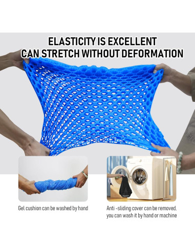 Cojín Antideslizante NEW-Vi para Asiento de Kayak - Gel Impermeable