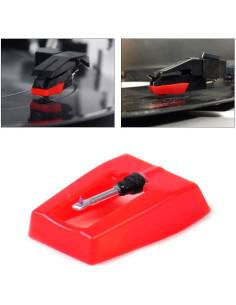 Aguja de Repuesto Universal Ywhomal para Tocadiscos LP - 5 Piezas 2