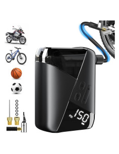 Bomba de Aire Eléctrica Dskaoo BK10 150 PSI Recargable 3200mAh