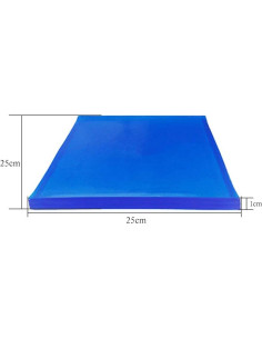 Cojín de Gel Aiuphing para Asiento de Motocicleta 25x25 cm 2