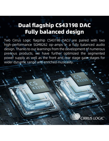 Reproductor MP3 JadeAudio JM21 Hi-Res 160GB Android 13