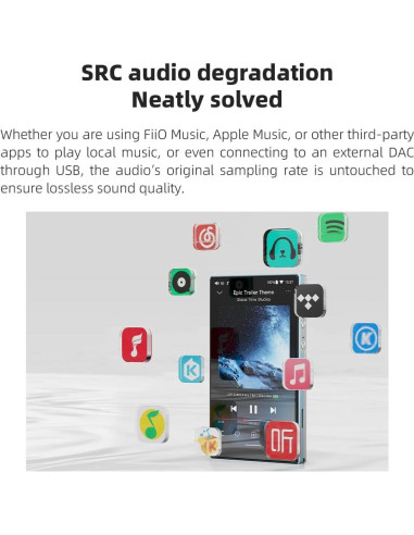 Reproductor MP3 JadeAudio JM21 Hi-Res 160GB Android 13