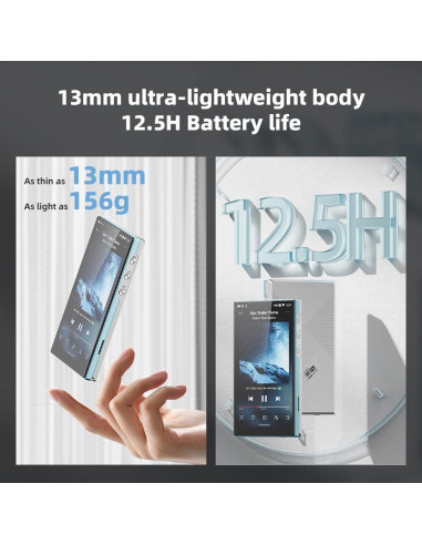 Reproductor MP3 JadeAudio JM21 Hi-Res 160GB Android 13