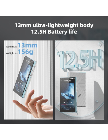 Reproductor MP3 JadeAudio JM21 Hi-Res 160GB Android 13