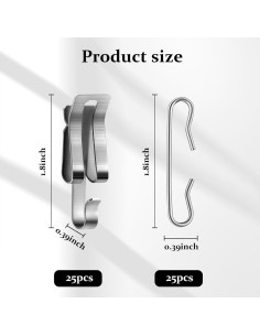 50 Clips de Cable Térmico TTQ para Techo - Aluminio Resistente 2