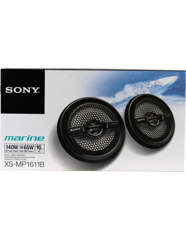 Altavoces Marinos Doble Cono Sony XS-MP1611 6.5" 140W
