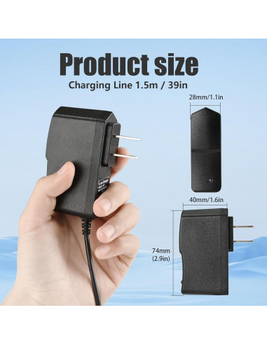 Cable de Alimentación 5V 1A 2A Bccxzm para Tocadiscos VSC-550BT