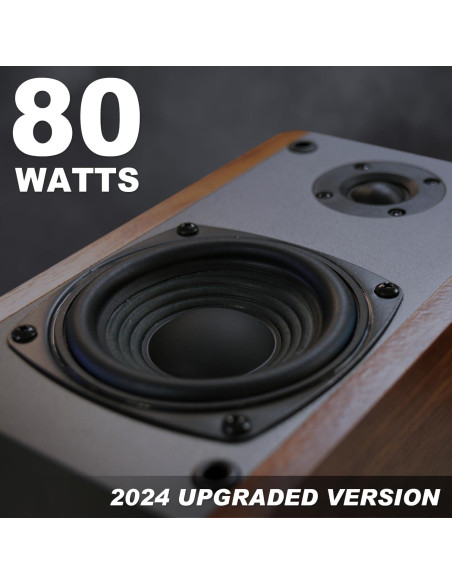 Altavoces Activos Bluetooth Madera Cantante BT25 80W