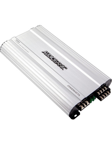 Amplificador Estéreo de Coche Audiobank P2004 2000W 4 Canales