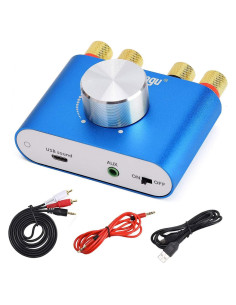 Amplificador Digital Bluetooth 5.0 Facmogu F900S 80W+80W