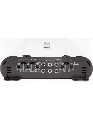 Amplificador Estéreo de Coche Audiobank P2004 2000W 4 Canales