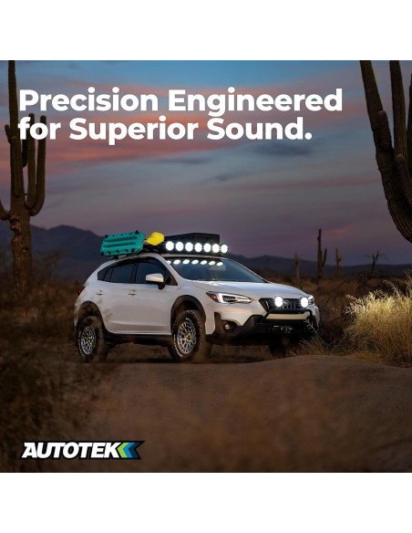 Amplificador de audio Autotek 3000W 2 canales Clase D